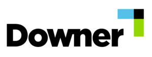 Downer logo and link to website